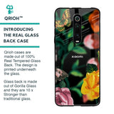Flowers & Butterfly Glass Case for Xiaomi Redmi K20 Pro