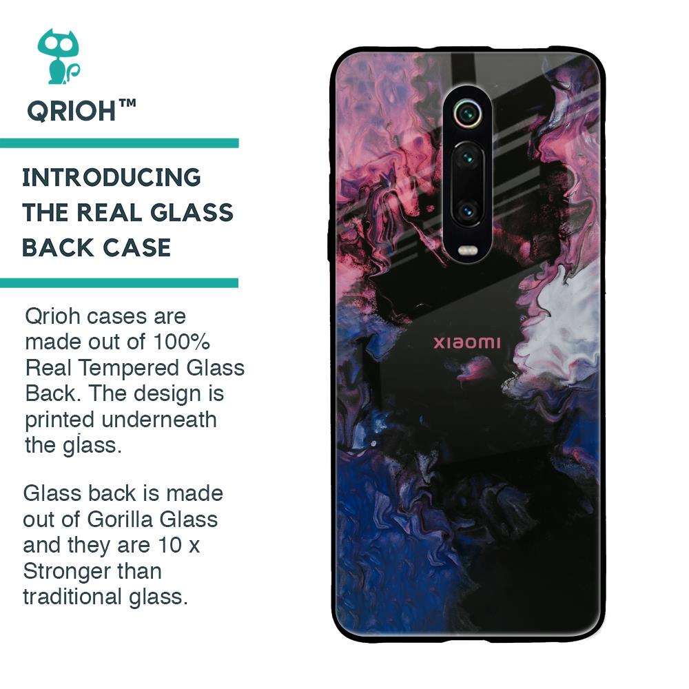 Smudge Brush Glass case for Xiaomi Redmi K20 Pro