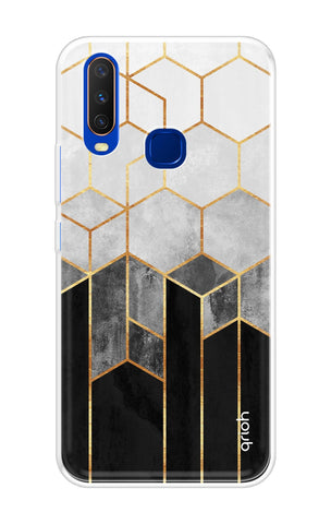 Hexagonal Pattern Vivo Y15 2019 Back Cover
