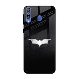 Super Hero Logo Samsung Galaxy M40 Glass Back Cover Online