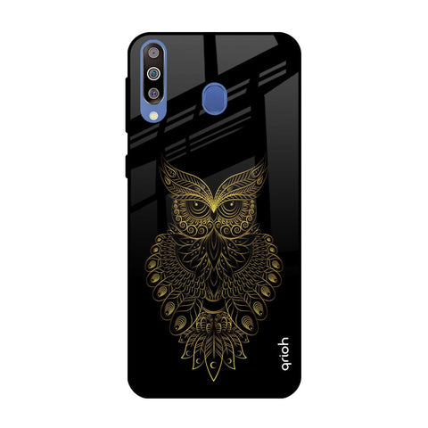 Golden Owl Samsung Galaxy M40 Glass Back Cover Online