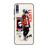Bape Luffy Samsung Galaxy M40 Glass Back Cover Online
