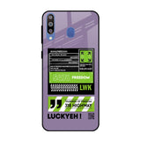 Run & Freedom Samsung Galaxy M40 Glass Back Cover Online