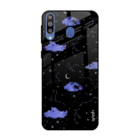 Constellations Samsung Galaxy M40 Glass Back Cover Online