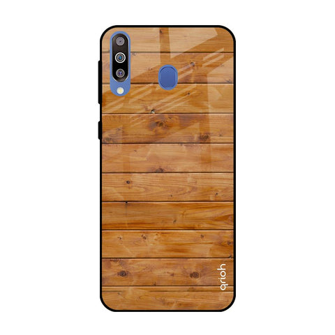 Timberwood Samsung Galaxy M40 Glass Back Cover Online