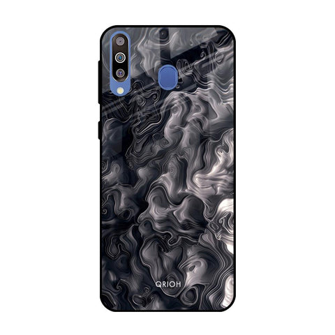 Cryptic Smoke Samsung Galaxy M40 Glass Back Cover Online