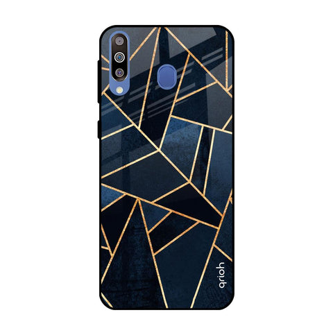Abstract Tiles Samsung Galaxy M40 Glass Back Cover Online