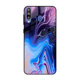 Psychic Texture Samsung Galaxy M40 Glass Back Cover Online