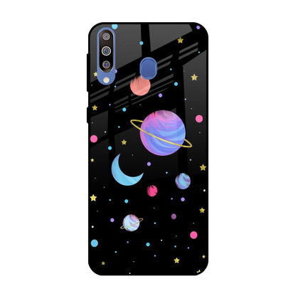 Planet Play Samsung Galaxy M40 Glass Back Cover Online