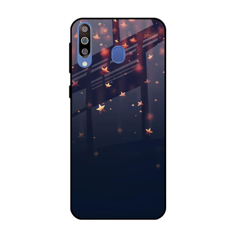 Falling Stars Samsung Galaxy M40 Glass Back Cover Online