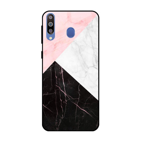 Marble Collage Art Samsung Galaxy M40 Glass Back Cover Online
