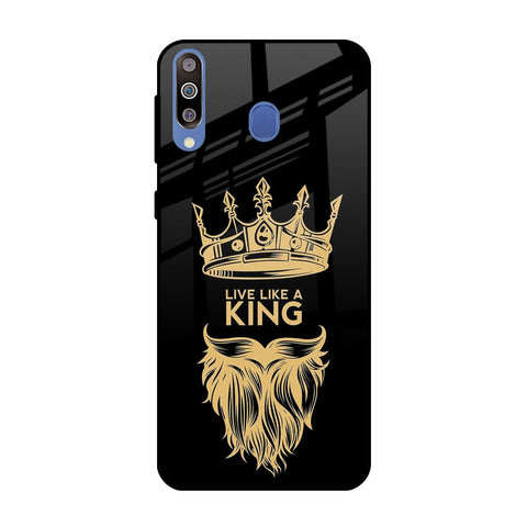 King Life Samsung Galaxy M40 Glass Back Cover Online