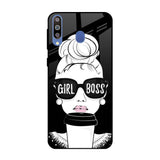 Girl Boss Samsung Galaxy M40 Glass Back Cover Online