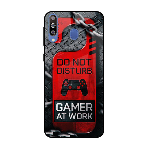Do No Disturb Samsung Galaxy M40 Glass Back Cover Online