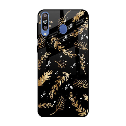 Autumn Leaves Samsung Galaxy M40 Glass Back Cover Online
