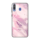 Diamond Pink Gradient Samsung Galaxy M40 Glass Back Cover Online