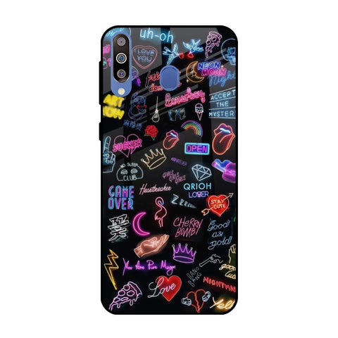 Accept The Mystery Samsung Galaxy M40 Glass Back Cover Online