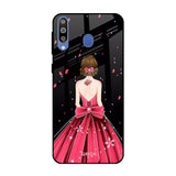 Fashion Princess Samsung Galaxy M40 Glass Back Cover Online