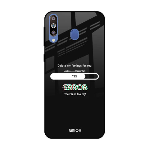 Error Samsung Galaxy M40 Glass Back Cover Online