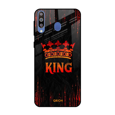 Royal King Samsung Galaxy M40 Glass Back Cover Online