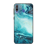 Sea Water Samsung Galaxy M40 Glass Back Cover Online