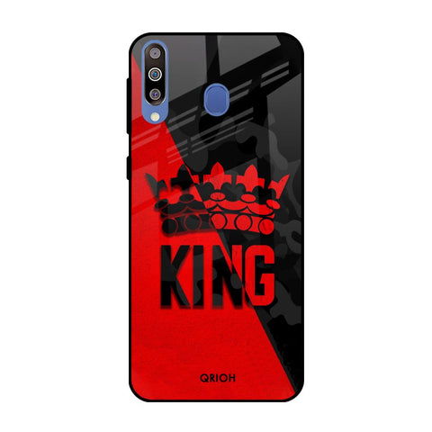 I Am A King Samsung Galaxy M40 Glass Back Cover Online