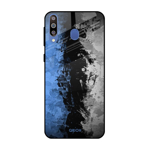 Dark Grunge Samsung Galaxy M40 Glass Back Cover Online