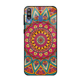 Elegant Mandala Samsung Galaxy M40 Glass Back Cover Online