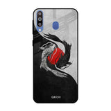 Japanese Art Samsung Galaxy M40 Glass Back Cover Online