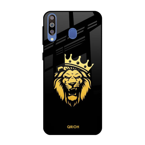 Lion The King Samsung Galaxy M40 Glass Back Cover Online
