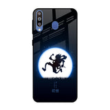 Luffy Nika Samsung Galaxy M40 Glass Back Cover Online