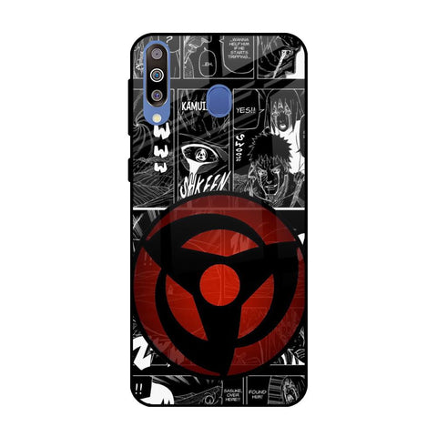 Sharingan Samsung Galaxy M40 Glass Back Cover Online