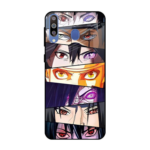 Anime Eyes Samsung Galaxy M40 Glass Back Cover Online