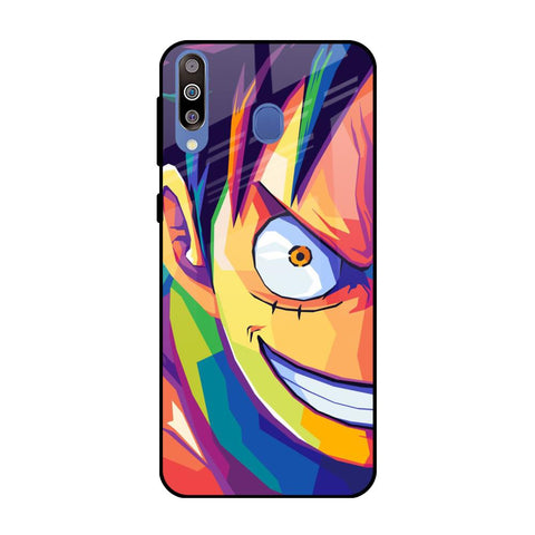Monkey Wpap Pop Art Samsung Galaxy M40 Glass Back Cover Online