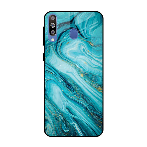 Ocean Marble Samsung Galaxy M40 Glass Back Cover Online