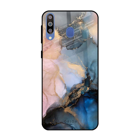 Marble Ink Abstract Samsung Galaxy M40 Glass Back Cover Online
