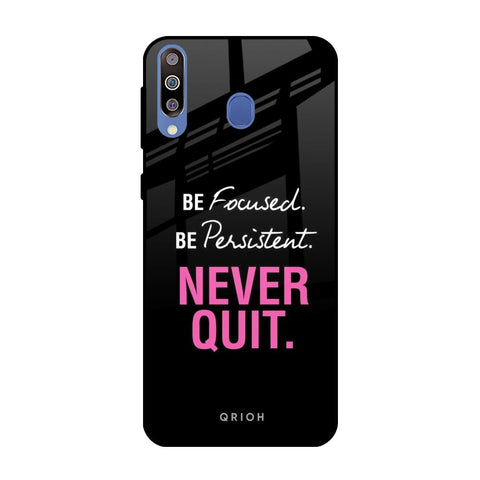 Be Focused Samsung Galaxy M40 Glass Back Cover Online