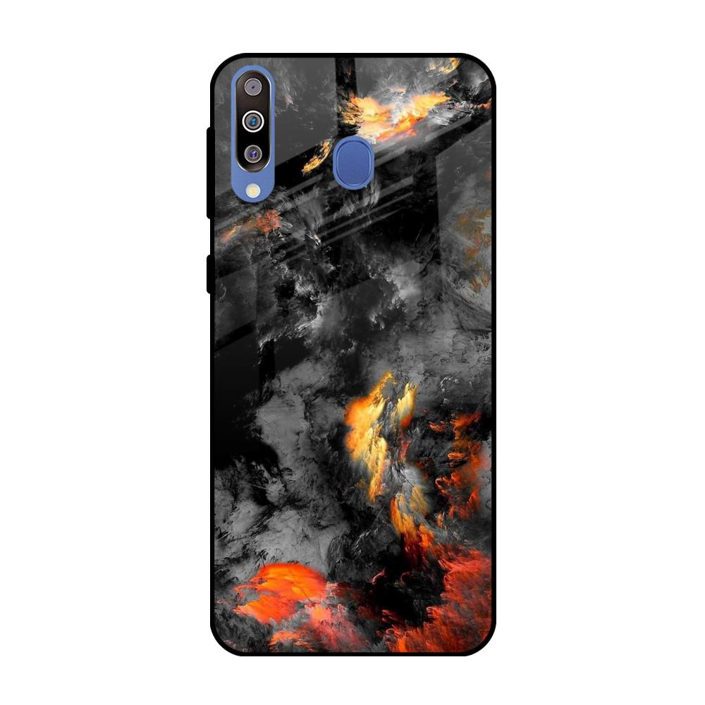 Lava Explode Samsung Galaxy M40 Glass Back Cover Online