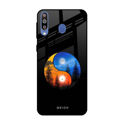 Yin Yang Balance Samsung Galaxy M40 Glass Back Cover Online