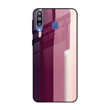 Brush Stroke Art Samsung Galaxy M40 Glass Back Cover Online