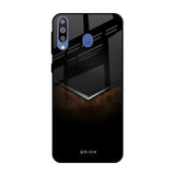 Dark Walnut Samsung Galaxy M40 Glass Back Cover Online