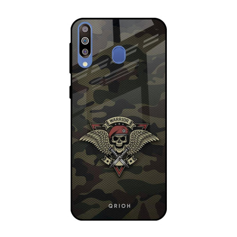 Army Warrior Samsung Galaxy M40 Glass Back Cover Online