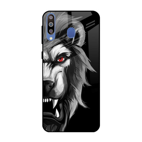 Wild Lion Samsung Galaxy M40 Glass Back Cover Online