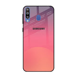 Sunset Orange Samsung Galaxy M40 Glass Cases & Covers Online