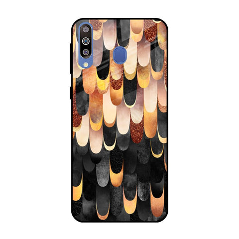 Bronze Abstract Samsung Galaxy M40 Glass Cases & Covers Online