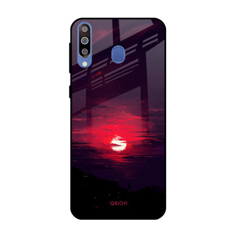 Morning Red Sky Samsung Galaxy M40 Glass Cases & Covers Online