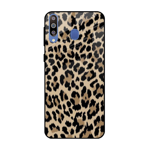 Leopard Seamless Samsung Galaxy M40 Glass Cases & Covers Online