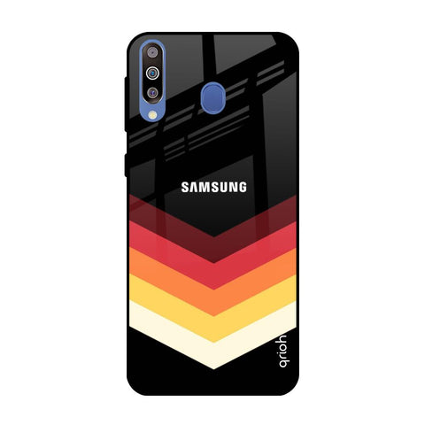 Abstract Arrow Pattern Samsung Galaxy M40 Glass Cases & Covers Online