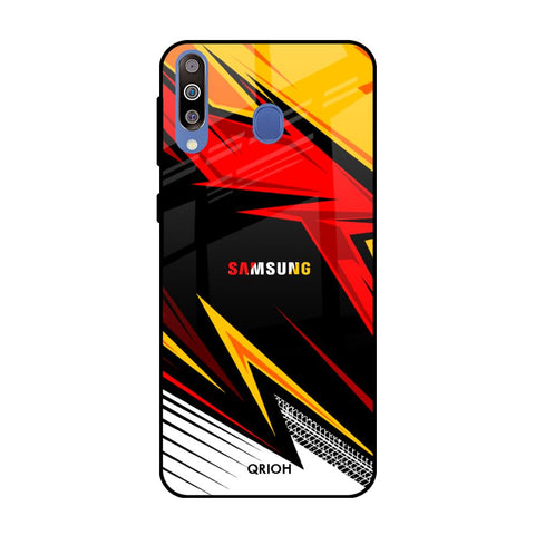 Race Jersey Pattern Samsung Galaxy M40 Glass Cases & Covers Online