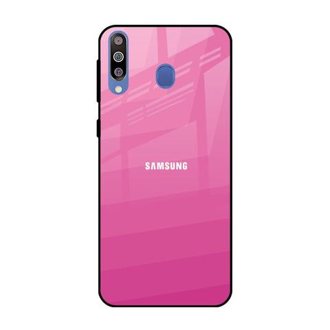 Pink Ribbon Caddy Samsung Galaxy M40 Glass Back Cover Online
